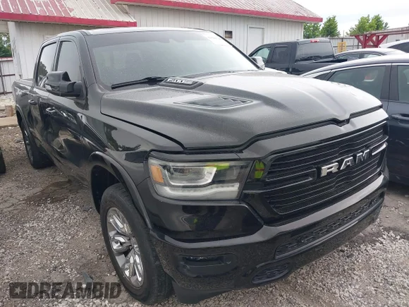 ✅ 2021 Ram 1500 Laramie • VIN: 1C6SRFRT3MN782549 • Lot: 42586746. Wystawiony na IAAI z przebiegiem 39 813 mil. Bezpłatny archiwum sprzedaży aukcyjnych z USA i szczegółowy raport historii pojazdu na DreamBid. Zdjęcie 1.