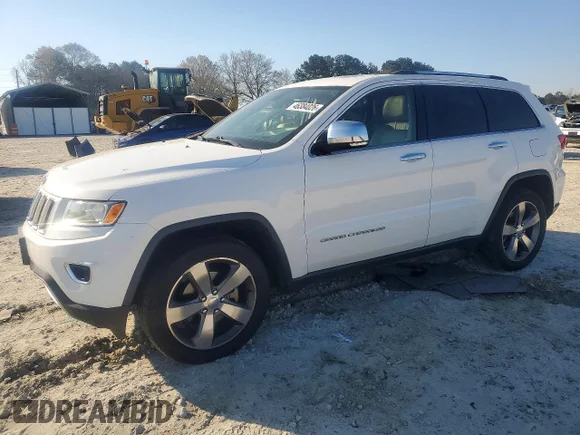 ✅ 2014 Jeep Grand Cherokee Limited • VIN: 1C4RJEBM8EC581416 • Lot: 46384026. Wystawiony na Copart z przebiegiem 170 145 mil. Bezpłatny archiwum sprzedaży aukcyjnych z USA i szczegółowy raport historii pojazdu na DreamBid. Zdjęcie 1.