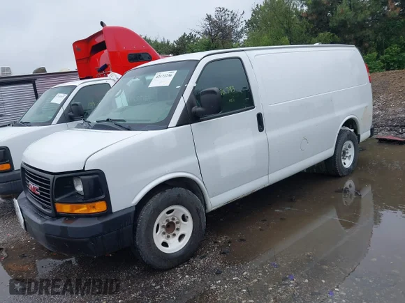 ✅ 2012 GMC Savana Cargo • VIN: 1GTW7FCA3C1185429 • Лот: 42172236. Опубліковано раніше на IAAI з пробігом 470 793 миль. Безкоштовний доступ до архіву аукціонних продажів зі США та докладний звіт про історію автомобіля на DreamBid. Зображення 6.