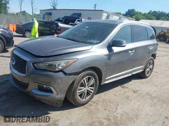 ✅ 2016 Infiniti QX60 • VIN: 5N1AL0MM7GC514246 • Lot: 45218436. Wystawiony na IAAI z przebiegiem 146 593 mil. Bezpłatny archiwum sprzedaży aukcyjnych z USA i szczegółowy raport historii pojazdu na DreamBid. Zdjęcie 2.