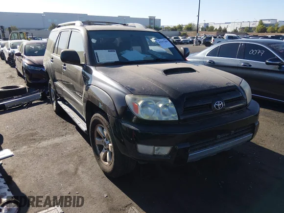 ✅ 2005 Toyota 4Runner SR5 Sport • VIN: JTEZU14R658027492 • Lot: 45597469. Wystawiony na IAAI z przebiegiem 247 113 mil. Bezpłatny archiwum sprzedaży aukcyjnych z USA i szczegółowy raport historii pojazdu na DreamBid. Zdjęcie 1.