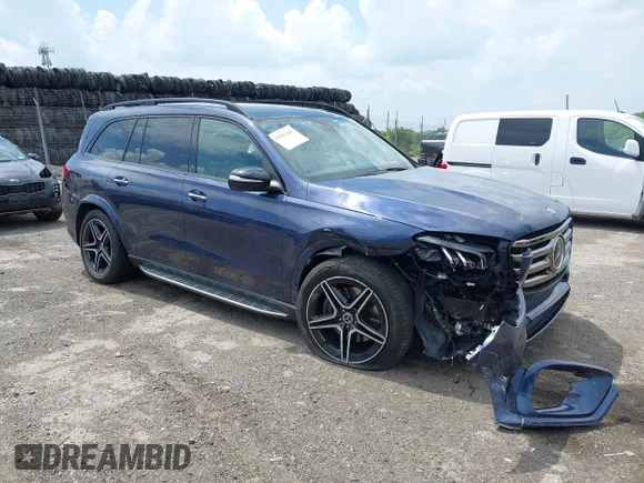 ✅ 2025 Mercedes-Benz GLS 450 • VIN: 4JGFF5KE8SB491998 • Лот: 45357441. Опубліковано раніше на IAAI з пробігом 14 334 миль. Безкоштовний доступ до архіву аукціонних продажів зі США та докладний звіт про історію автомобіля на DreamBid. Зображення 1.