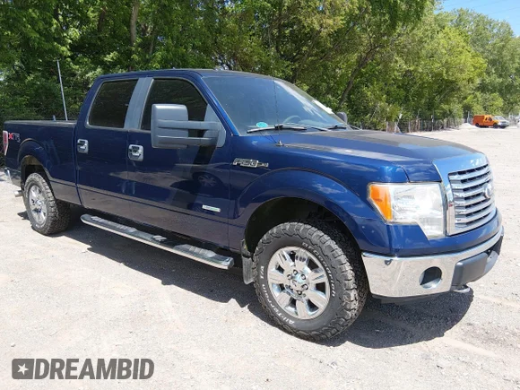 ✅ 2011 Ford F-150 FX4 • VIN: 1FTFW1ET5BFC41182 • Lot: 45095080. Listed on IAAI with 118,625 mi. Free auction sales archive from the USA and detailed vehicle history report at DreamBid. Image 1.