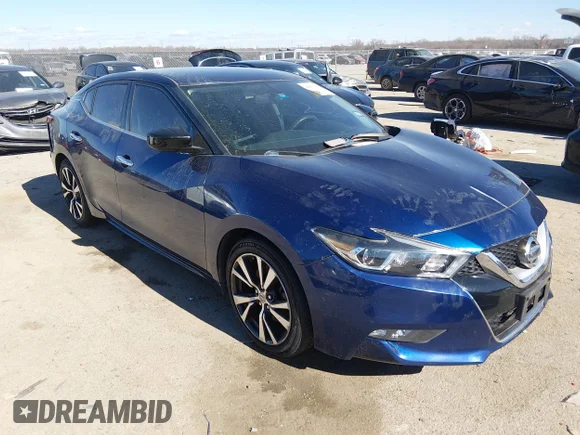 ✅ 2016 Nissan Maxima SR • VIN: 1N4AA6AP1GC385289 • Лот: 44073306. Опубліковано раніше на IAAI з пробігом 153 138 миль. Безкоштовний доступ до архіву аукціонних продажів зі США та докладний звіт про історію автомобіля на DreamBid. Зображення 1.