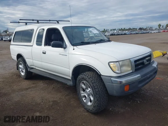 ✅ 1999 Toyota Tacoma PreRunner • VIN: 4TASM92N8XZ479800 • Lot: 44008708. Listed on IAAI with 246,728 mi. Free auction sales archive from the USA and detailed vehicle history report at DreamBid. Image 1.