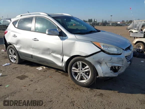 ✅ 2013 Hyundai Tucson GLS • VIN: KM8JU3AC2DU572412 • Lot: 44341632. Listed on IAAI with 151,193 mi. Free auction sales archive from the USA and detailed vehicle history report at DreamBid. Image 1.