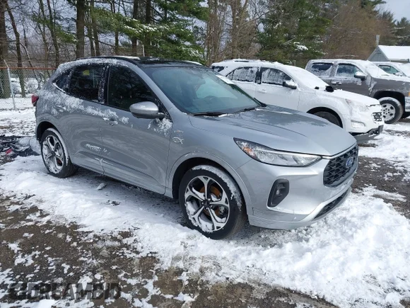 ✅ 2023 Ford Escape ST-Line Select • VIN: 1FMCU9NA0PUA04040 • Lot: 44581185. Listed on IAAI with 22,799 mi. Free auction sales archive from the USA and detailed vehicle history report at DreamBid. Image 1.