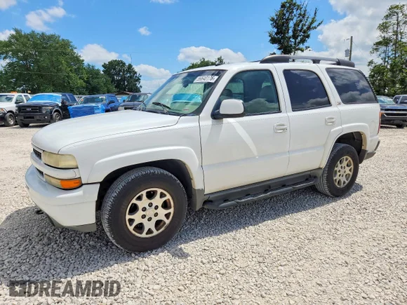 ✅ 2002 Chevrolet Tahoe Z71 • VIN: 1GNEK13Z02R297261 • Лот: 56640176. Опубликован ранее на Copart с пробегом 244 729 миль. Бесплатный доступ к архиву аукционных продаж из США и подробный отчёт об истории автомобиля на DreamBid. Изображение 1.