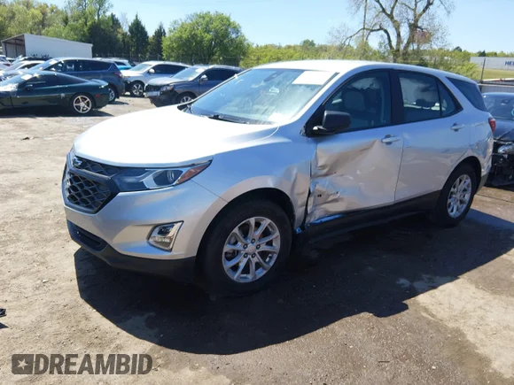 ✅ 2020 Chevrolet Equinox LS • VIN: 3GNAXHEV8LS581528 • Lot: 44829839. Wystawiony na IAAI z przebiegiem 89 723 mil. Bezpłatny archiwum sprzedaży aukcyjnych z USA i szczegółowy raport historii pojazdu na DreamBid. Zdjęcie 2.