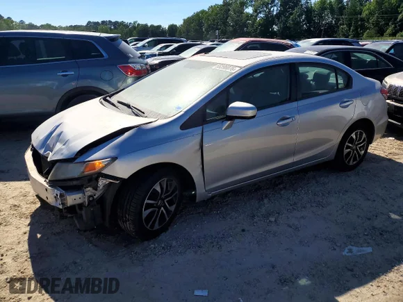 ✅ 2015 Honda Civic EX • VIN: 19XFB2F89FE053812 • Lot: 55396076. Wystawiony na Copart z przebiegiem 72 284 mil. Bezpłatny archiwum sprzedaży aukcyjnych z USA i szczegółowy raport historii pojazdu na DreamBid. Zdjęcie 1.