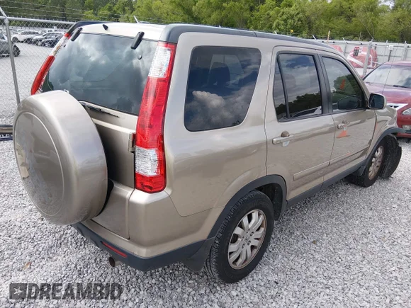 ✅ 2006 Honda CR-V EX SE • VIN: SHSRD789X6U408080 • Lot: 44895468. Wystawiony na IAAI z przebiegiem 145 615 mil. Bezpłatny archiwum sprzedaży aukcyjnych z USA i szczegółowy raport historii pojazdu na DreamBid. Zdjęcie 4.
