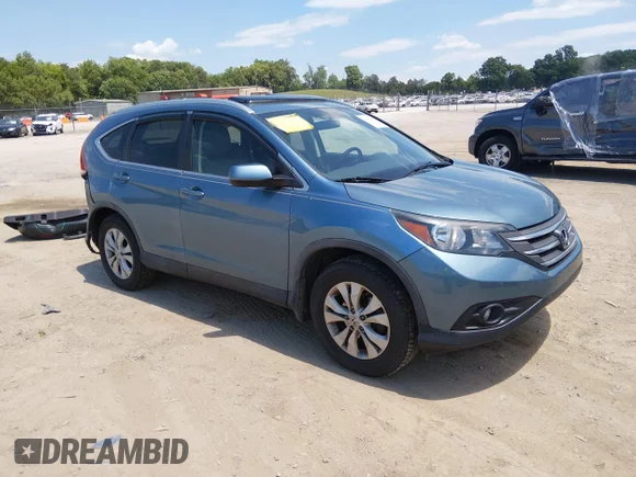 ✅ 2013 Honda CR-V EX-L • VIN: 5J6RM3H78DL026357 • Lot: 45112951. Listed on IAAI with 272,538 mi. Free auction sales archive from the USA and detailed vehicle history report at DreamBid. Image 1.