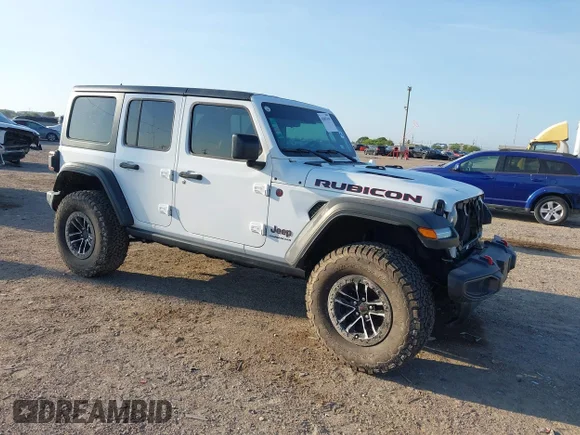 ✅ 2024 Jeep Wrangler Rubicon X • VIN: 1C4RJXFG6RW212431 • Лот: 42887419. Опубликован ранее на IAAI с пробегом 20 687 миль. Бесплатный доступ к архиву аукционных продаж из США и подробный отчёт об истории автомобиля на DreamBid. Изображение 1.
