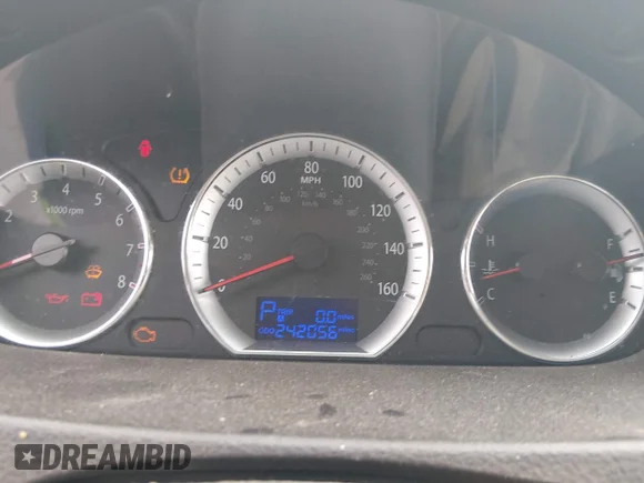 ✅ 2009 Hyundai Sonata GLS • VIN: 5NPET46C39H468276 • Лот: 45597580. Опубліковано раніше на IAAI з пробігом 242 056 миль. Безкоштовний доступ до архіву аукціонних продажів зі США та докладний звіт про історію автомобіля на DreamBid. Зображення 7.