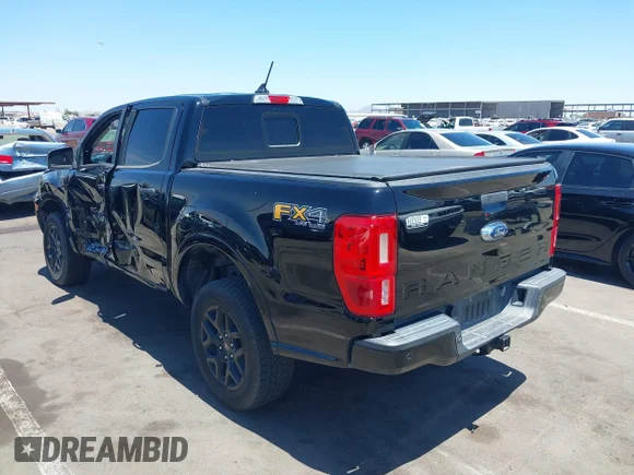✅ 2022 Ford Ranger Lariat • VIN: 1FTER4FH6NLD00504 • Лот: 45185013. Опубліковано раніше на IAAI з пробігом 69 996 миль. Безкоштовний доступ до архіву аукціонних продажів зі США та докладний звіт про історію автомобіля на DreamBid. Зображення 3.