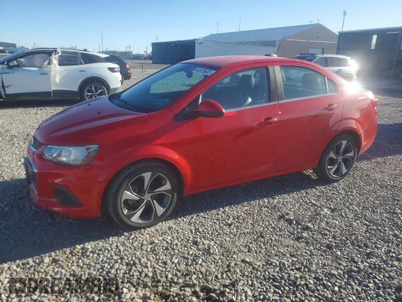 ✅ 2017 Chevrolet Sonic Premier • VIN: 1G1JF5SB4H4146901 • Лот: 94978635. Опубликован ранее на Copart с пробегом 90 781 миль. Бесплатный доступ к архиву аукционных продаж из США и подробный отчёт об истории автомобиля на DreamBid. Изображение 1.