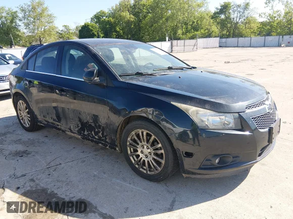 ✅ 2014 Chevrolet Cruze ECO • VIN: 1G1PH5SB2E7176851 • Лот: 45000113. Опубліковано раніше на IAAI з пробігом 134 417 миль. Безкоштовний доступ до архіву аукціонних продажів зі США та докладний звіт про історію автомобіля на DreamBid. Зображення 1.