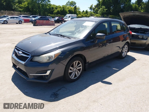 ✅ 2015 Subaru Impreza Premium • VIN: JF1GPAC62F8207411 • Lot: 45279110. Wystawiony na IAAI z przebiegiem 177 037 mil. Bezpłatny archiwum sprzedaży aukcyjnych z USA i szczegółowy raport historii pojazdu na DreamBid. Zdjęcie 2.