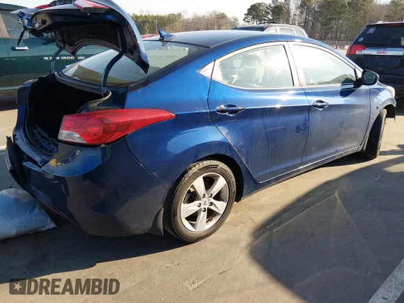 ✅ 2013 Hyundai Elantra GLS • VIN: KMHDH4AEXDU520986 • Lot: 44343206. Wystawiony na IAAI z przebiegiem 168 083 mil. Bezpłatny archiwum sprzedaży aukcyjnych z USA i szczegółowy raport historii pojazdu na DreamBid. Zdjęcie 4.