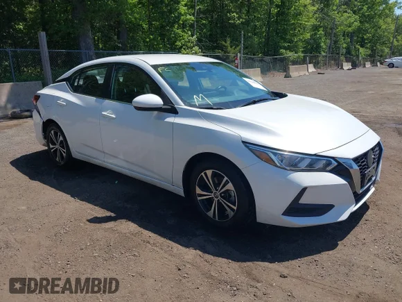 ✅ 2022 Nissan Sentra SV • VIN: 3N1AB8CV1NY316950 • Lot: 45028194. Wystawiony na IAAI z przebiegiem 77 291 mil. Bezpłatny archiwum sprzedaży aukcyjnych z USA i szczegółowy raport historii pojazdu na DreamBid. Zdjęcie 1.