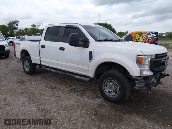 ✅ 2021 Ford F-250 XLT • VIN: 1FT7W2B68MED04969 • Lot: 44779328. Listed on IAAI with 122,306 mi. Free auction sales archive from the USA and detailed vehicle history report at DreamBid. Image 1.