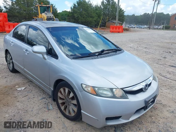 ✅ 2009 Honda Civic EX-L • VIN: 2HGFA16929H527664 • Lot: 45429375. Listed on IAAI with 227,028 mi. Free auction sales archive from the USA and detailed vehicle history report at DreamBid. Image 1.