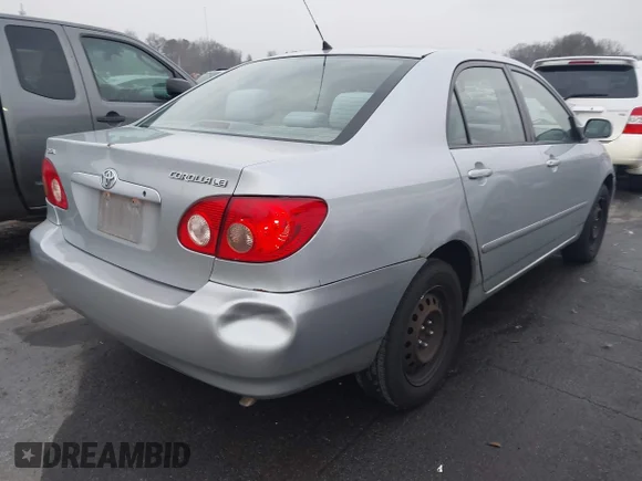 ✅ 2007 Toyota Corolla LE • VIN: 2T1BR30EX7C740196 • Lot: 44138140. Listed on IAAI with 165,573 mi. Free auction sales archive from the USA and detailed vehicle history report at DreamBid. Image 4.