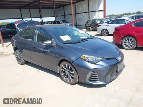 ✅ 2019 Toyota Corolla L • VIN: 5YFBURHE7KP894573 • Lot: 43321708. Listed on IAAI with 107,668 mi. Free auction sales archive from the USA and detailed vehicle history report at DreamBid. Image 1.