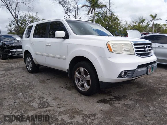 ✅ 2012 Honda Pilot EX • VIN: 5FNYF3H41CB009693 • Лот: 44769770. Опубліковано раніше на IAAI з пробігом 156 813 миль. Безкоштовний доступ до архіву аукціонних продажів зі США та докладний звіт про історію автомобіля на DreamBid. Зображення 1.