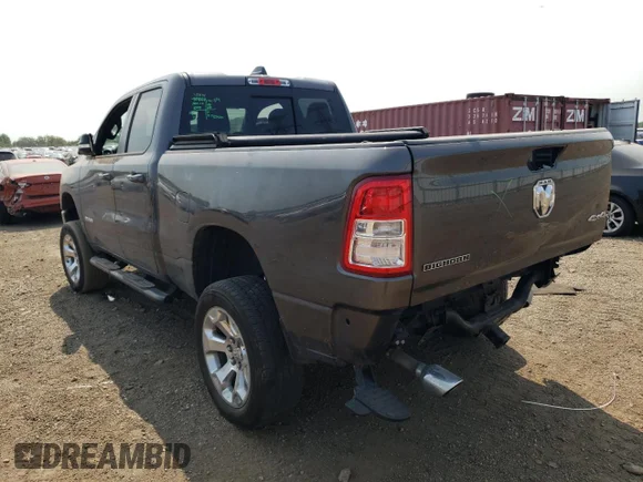 ✅ 2021 Ram 1500 Big Horn • VIN: 1C6SRFBTXMN830543 • Лот: 64814364. Опубліковано раніше на Copart з пробігом 36 744 миль. Безкоштовний доступ до архіву аукціонних продажів зі США та докладний звіт про історію автомобіля на DreamBid. Зображення 2.