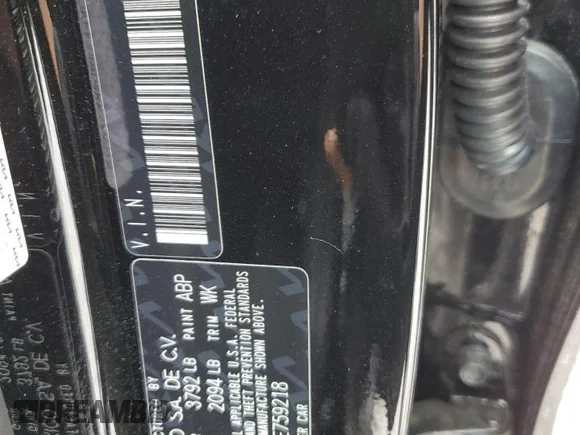 ✅ 2024 Kia Forte LXS • VIN: 3KPF24AD4RE759218 • Lot: 52862004. Listed on Copart with 1,252 mi. Free auction sales archive from the USA and detailed vehicle history report at DreamBid. Image 13.