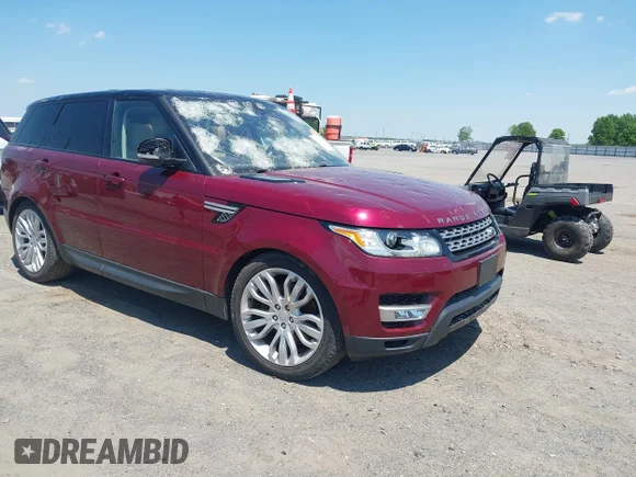 ✅ 2017 Land Rover Range Rover Sport HSE • VIN: SALWR2FV5HA141322 • Lot: 45028109. Wystawiony na IAAI z przebiegiem 91 024 mil. Bezpłatny archiwum sprzedaży aukcyjnych z USA i szczegółowy raport historii pojazdu na DreamBid. Zdjęcie 1.