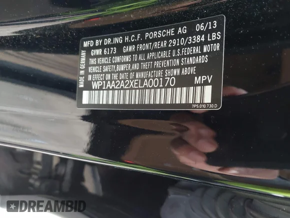 ✅ 2014 Porsche Cayenne • VIN: WP1AA2A2XELA00170 • Lot: 41516854. Wystawiony na IAAI z przebiegiem 195 519 mil. Bezpłatny archiwum sprzedaży aukcyjnych z USA i szczegółowy raport historii pojazdu na DreamBid. Zdjęcie 9.