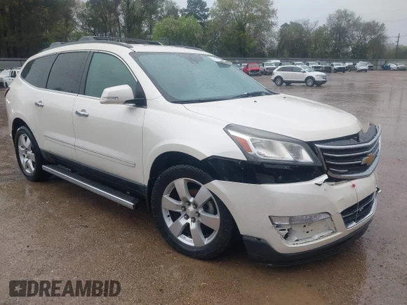 ✅ 2014 Chevrolet Traverse LTZ • VIN: 1GNKRJKDXEJ298957 • Lot: 44574267. Wystawiony na IAAI z przebiegiem 201 430 mil. Bezpłatny archiwum sprzedaży aukcyjnych z USA i szczegółowy raport historii pojazdu na DreamBid. Zdjęcie 1.