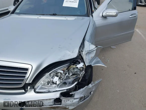 ✅ 2004 Mercedes-Benz S 430 • VIN: WDBNG83J74A396902 • Лот: 43704049. Опубліковано раніше на IAAI з пробігом Не вказано. Безкоштовний доступ до архіву аукціонних продажів зі США та докладний звіт про історію автомобіля на DreamBid. Зображення 6.