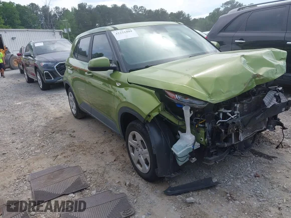 ✅ 2020 Hyundai Venue SE • VIN: KMHRB8A35LU039345 • Lot: 42221089. Wystawiony na IAAI z przebiegiem 53 082 mil. Bezpłatny archiwum sprzedaży aukcyjnych z USA i szczegółowy raport historii pojazdu na DreamBid. Zdjęcie 1.