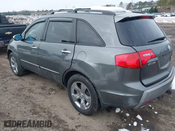 ✅ 2007 Acura MDX Sport • VIN: 2HNYD28867H516117 • Lot: 44233695. Wystawiony na IAAI z przebiegiem 214 914 mil. Bezpłatny archiwum sprzedaży aukcyjnych z USA i szczegółowy raport historii pojazdu na DreamBid. Zdjęcie 3.