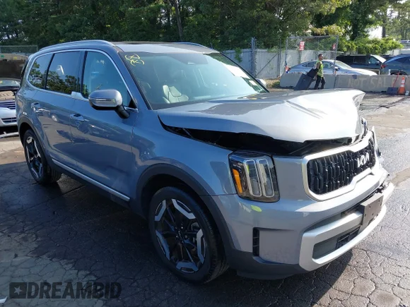 ✅ 2024 Kia Telluride EX X-Line • VIN: 5XYP3DGC9RG480947 • Лот: 42947784. Опубликован ранее на IAAI с пробегом 15 990 миль. Бесплатный доступ к архиву аукционных продаж из США и подробный отчёт об истории автомобиля на DreamBid. Изображение 1.