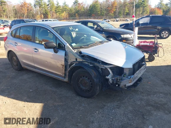 ✅ 2015 Subaru Impreza 2.0i • VIN: JF1GPAA69F9327297 • Lot: 43482533. Listed on IAAI with 160,803 mi. Free auction sales archive from the USA and detailed vehicle history report at DreamBid. Image 1.