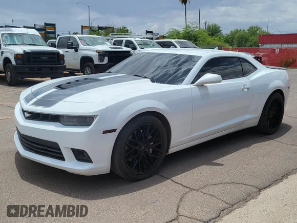 ✅ 2014 Chevrolet Camaro SS • VIN: 2G1FJ1EJ3E9289203 • Лот: 45492309. Опубліковано раніше на IAAI з пробігом 73 429 миль. Безкоштовний доступ до архіву аукціонних продажів зі США та докладний звіт про історію автомобіля на DreamBid. Зображення 2.
