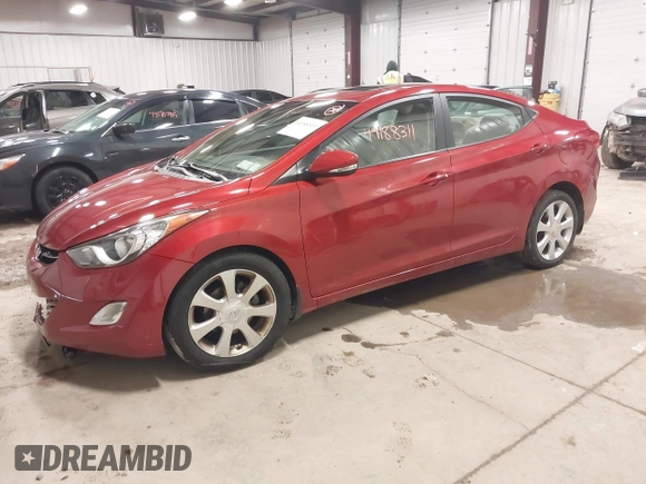 ✅ 2012 Hyundai Elantra GLS • VIN: KMHDH4AE9CU478292 • Lot: 44188311. Wystawiony na IAAI z przebiegiem 47 587 mil. Bezpłatny archiwum sprzedaży aukcyjnych z USA i szczegółowy raport historii pojazdu na DreamBid. Zdjęcie 2.