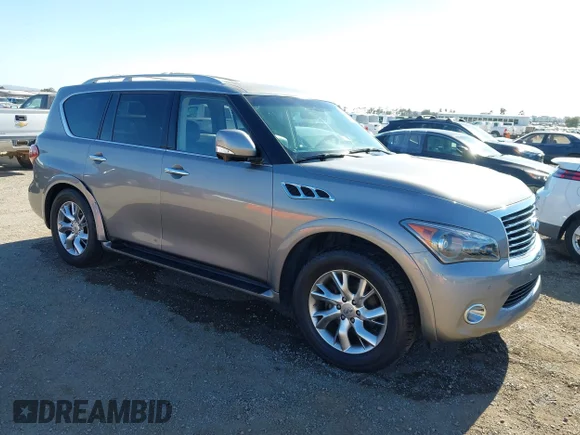 ✅ 2013 Infiniti QX56 • VIN: JN8AZ2ND8D9750155 • Lot: 45584523. Wystawiony na IAAI z przebiegiem 116 195 mil. Bezpłatny archiwum sprzedaży aukcyjnych z USA i szczegółowy raport historii pojazdu na DreamBid. Zdjęcie 1.