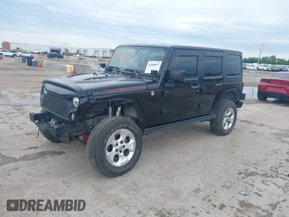 ✅ 2017 Jeep Wrangler Unlimited Rubicon • VIN: 1C4BJWFG5HL583804 • Lot: 44990071. Wystawiony na IAAI z przebiegiem 122 078 mil. Bezpłatny archiwum sprzedaży aukcyjnych z USA i szczegółowy raport historii pojazdu na DreamBid. Zdjęcie 2.