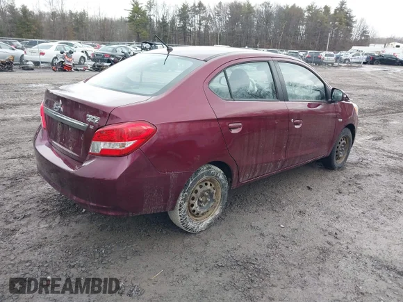 ✅ 2018 Mitsubishi Mirage SE • VIN: ML32F4FJ1JHF06220 • Лот: 41651964. Опубліковано раніше на IAAI з пробігом 122 837 миль. Безкоштовний доступ до архіву аукціонних продажів зі США та докладний звіт про історію автомобіля на DreamBid. Зображення 4.