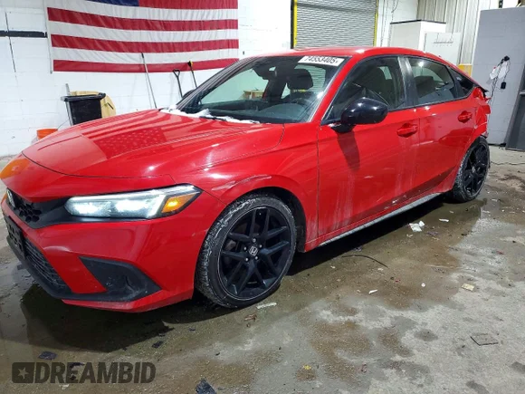 ✅ 2022 Honda Civic Sport • VIN: 19XFL2G85NE008456 • Lot: 74553405. Wystawiony na Copart z przebiegiem 90 086 mil. Bezpłatny archiwum sprzedaży aukcyjnych z USA i szczegółowy raport historii pojazdu na DreamBid. Zdjęcie 1.