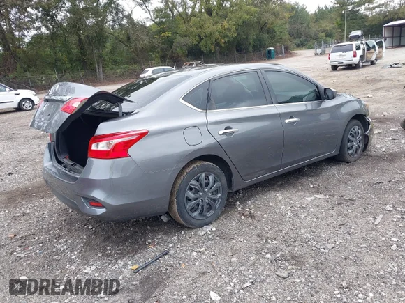 ✅ 2019 Nissan Sentra S • VIN: 3N1AB7AP8KY244980 • Lot: 43319252. Listed on IAAI with 117,884 mi. Free auction sales archive from the USA and detailed vehicle history report at DreamBid. Image 4.