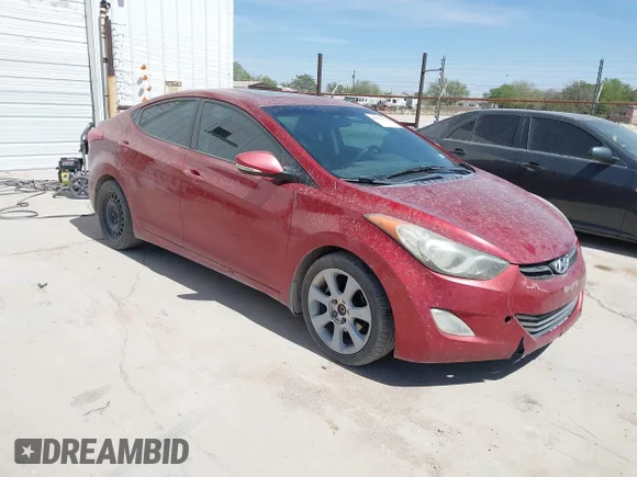✅ 2011 Hyundai Elantra GLS • VIN: KMHDH4AE7BU169953 • Lot: 44661679. Listed on IAAI with 239,211 mi. Free auction sales archive from the USA and detailed vehicle history report at DreamBid. Image 1.