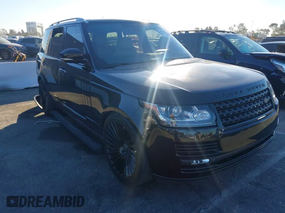 ✅ 2015 Land Rover Range Rover Autobiography • VIN: SALGV2TF2FA236527 • Lot: 44137038. Wystawiony na IAAI z przebiegiem 63 060 mil. Bezpłatny archiwum sprzedaży aukcyjnych z USA i szczegółowy raport historii pojazdu na DreamBid. Zdjęcie 1.