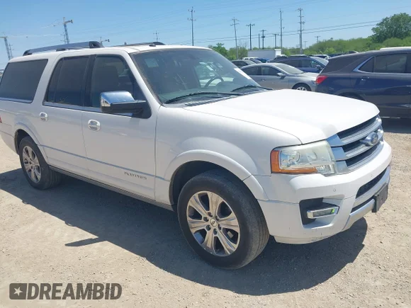 ✅ 2016 Ford Expedition Max Platinum • VIN: 1FMJK1LT6GEF29083 • Лот: 41932234. Опубліковано раніше на IAAI з пробігом 181 953 миль. Безкоштовний доступ до архіву аукціонних продажів зі США та докладний звіт про історію автомобіля на DreamBid. Зображення 1.