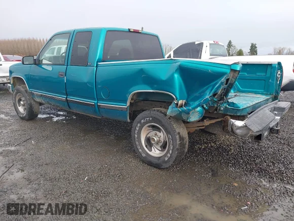 ✅ 1996 GMC Sierra 1500 • VIN: 1GTEK19R7TE548785 • Lot: 43831667. Wystawiony na IAAI z przebiegiem 246 201 mil. Bezpłatny archiwum sprzedaży aukcyjnych z USA i szczegółowy raport historii pojazdu na DreamBid. Zdjęcie 3.